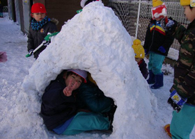 雪あそび