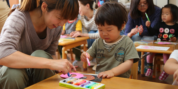 幼稚園見学の様子