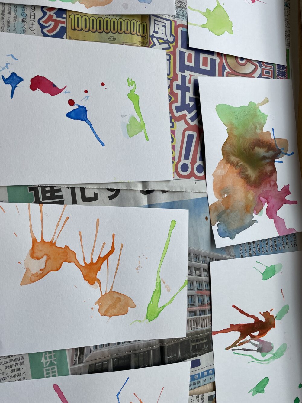 いちご組　図工