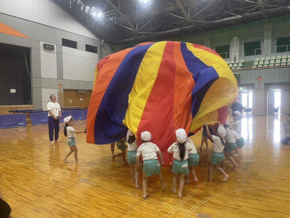 運動会の練習　さくら組
