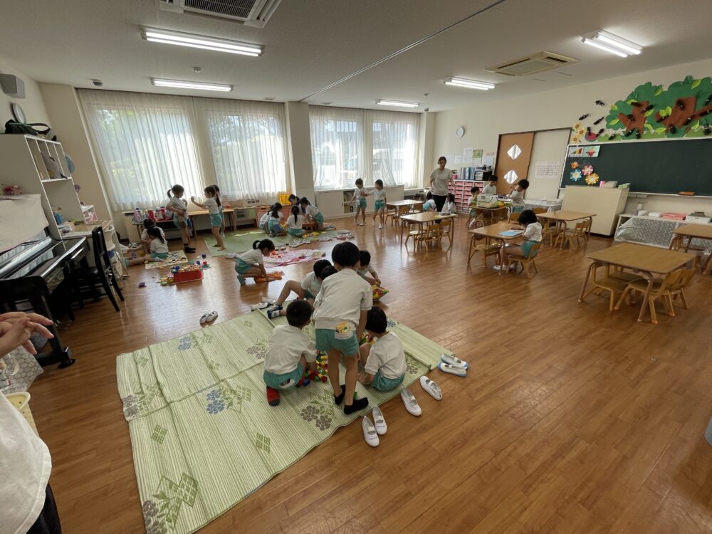 さくら組　いちご組さんで楽しく