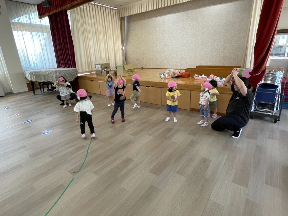 きらら・ひよこ組　運動会の練習