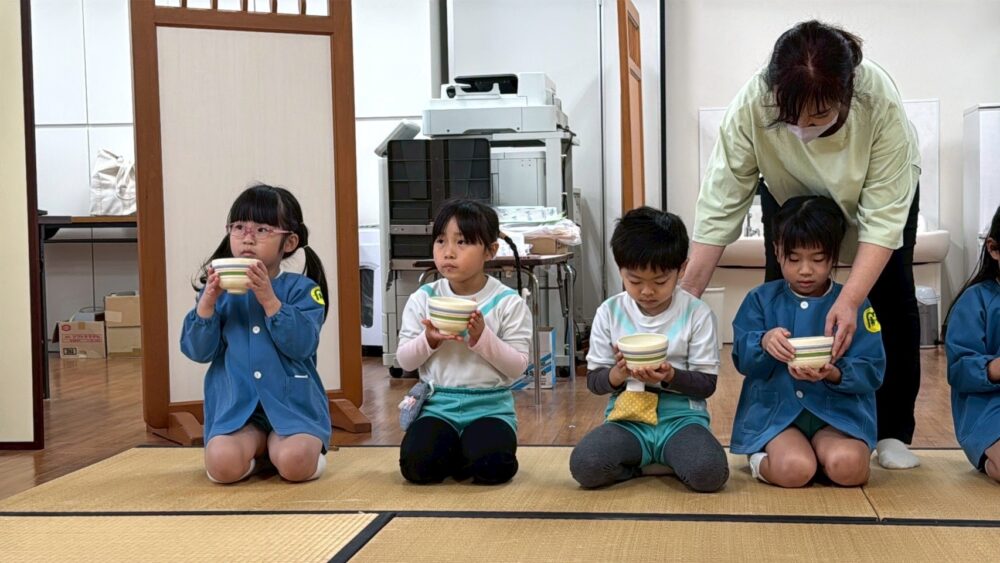 さくら組　お茶教室
