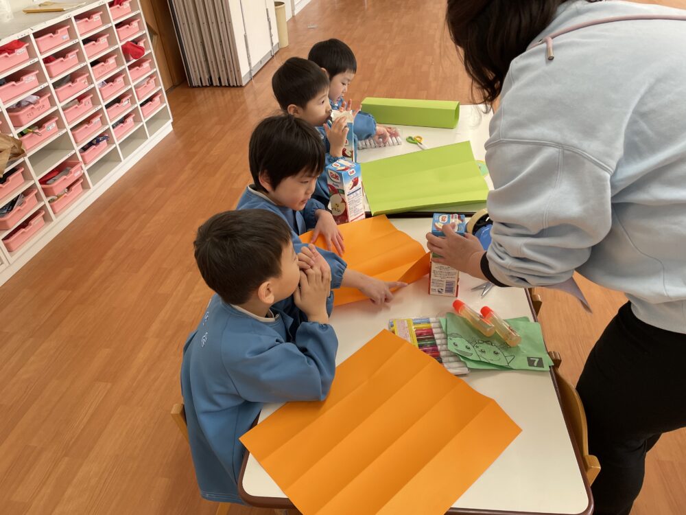 ゆり組　作品展にむけて