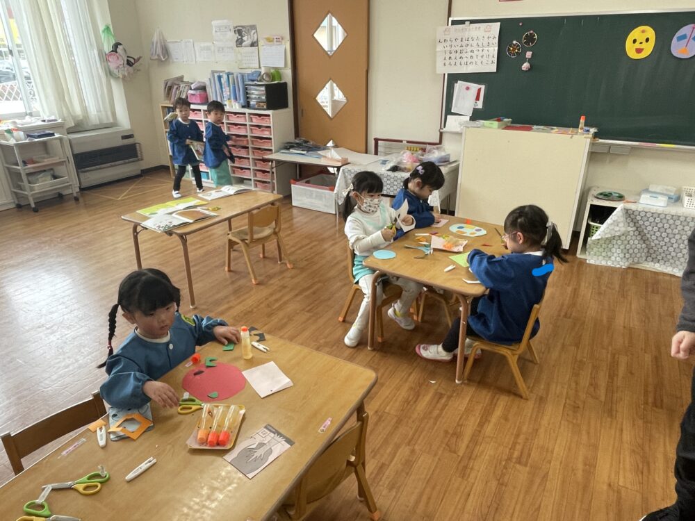 いちご組　作品展に向けて