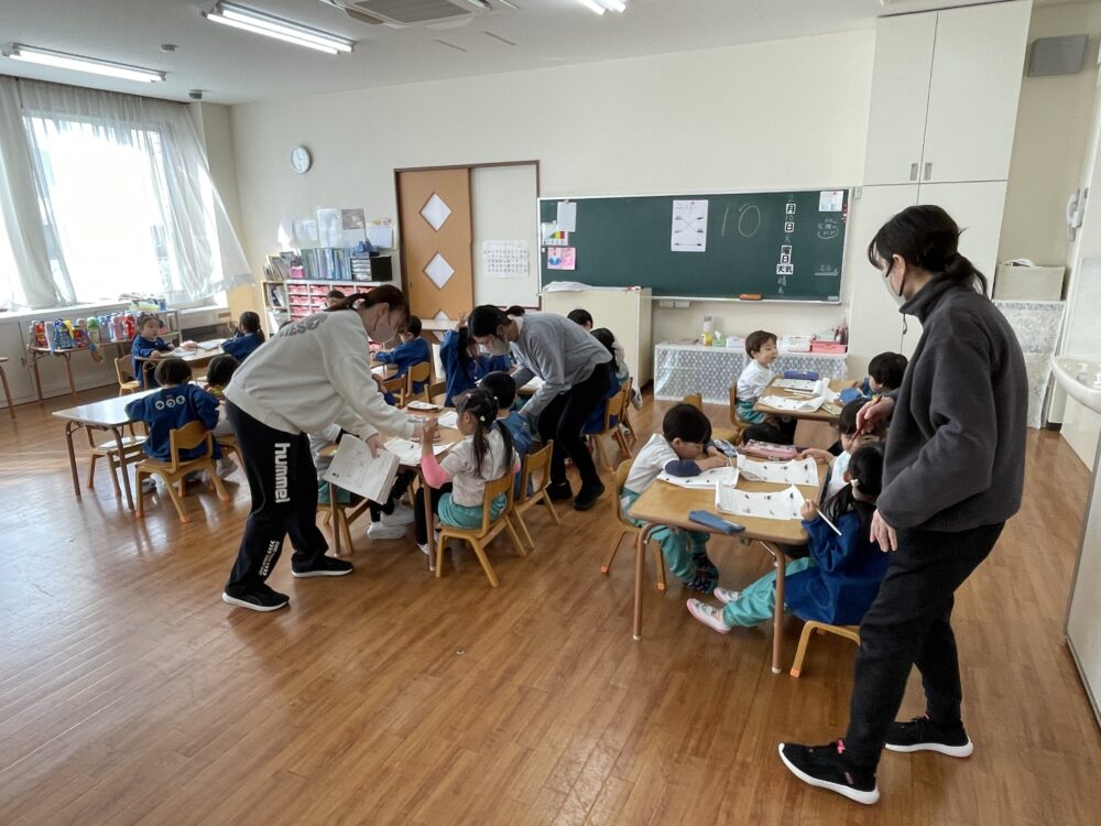 いちご組　プリント