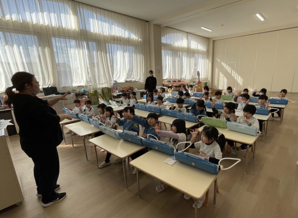 さくら組　鍵盤ハーモニカ