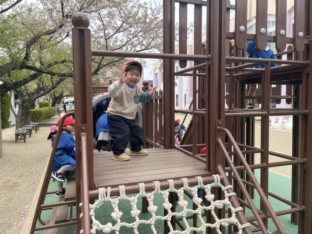 きらら・ひよこ組、ちゅうりっぷ組、いちご組