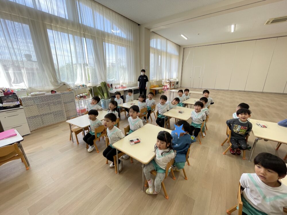 さくら組　カレンダー作り