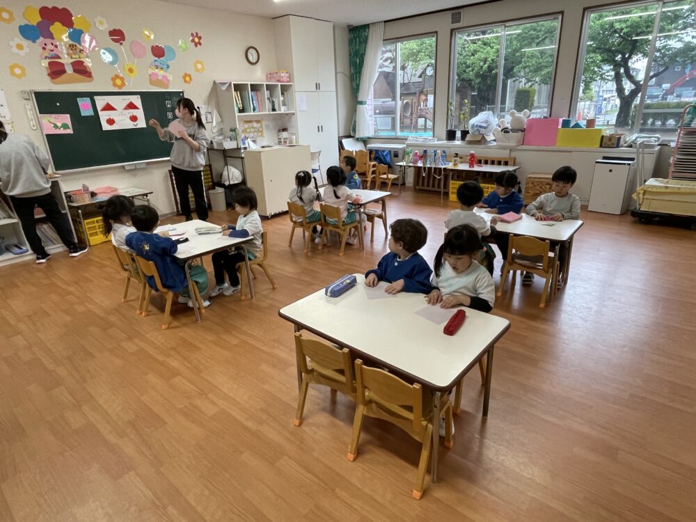 ゆり組　折り紙