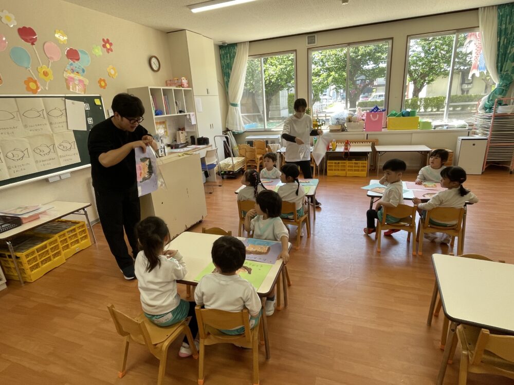ゆり組　プレゼント作り