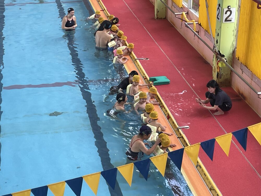 いちご組　初めての水泳教室