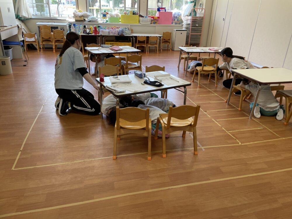 避難訓練　