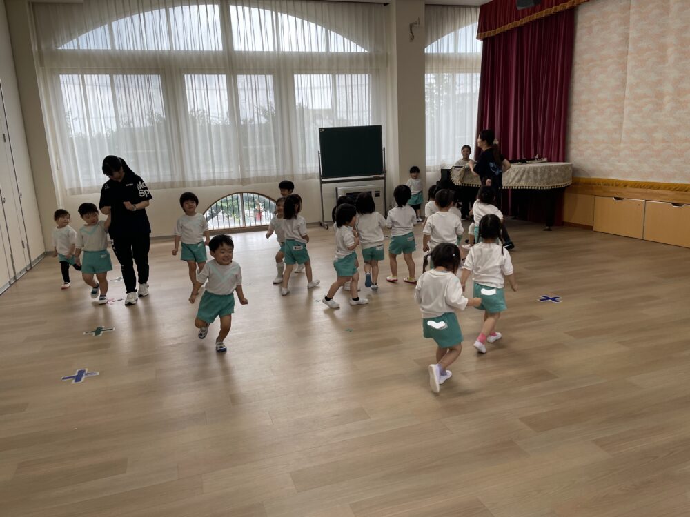 いちご組　式の後で