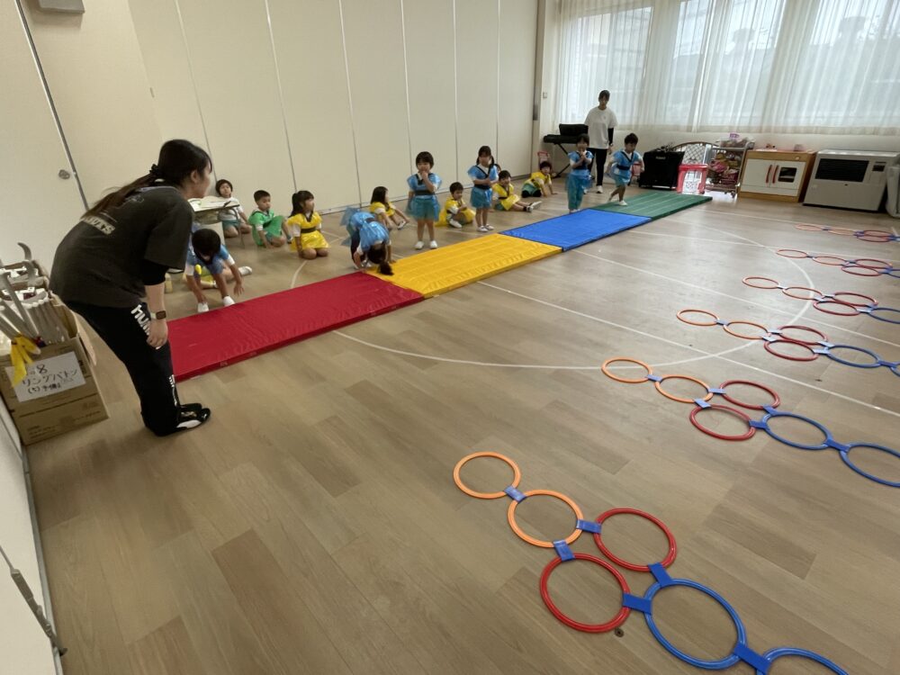 運動会の練習