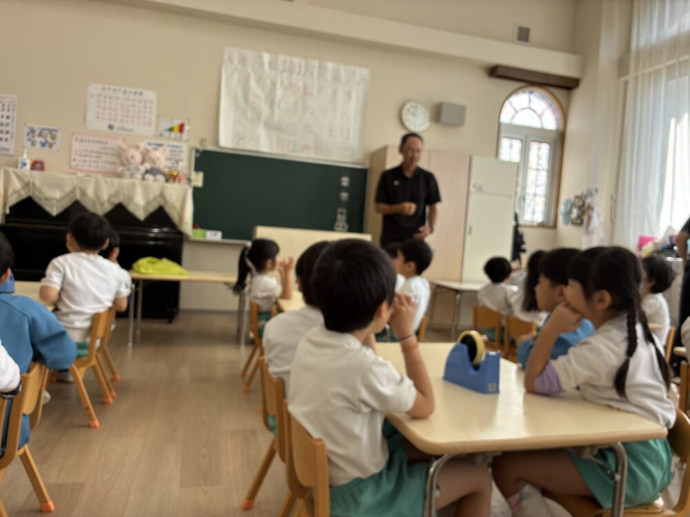 ザベリオ小学校出前授業（さくら組）